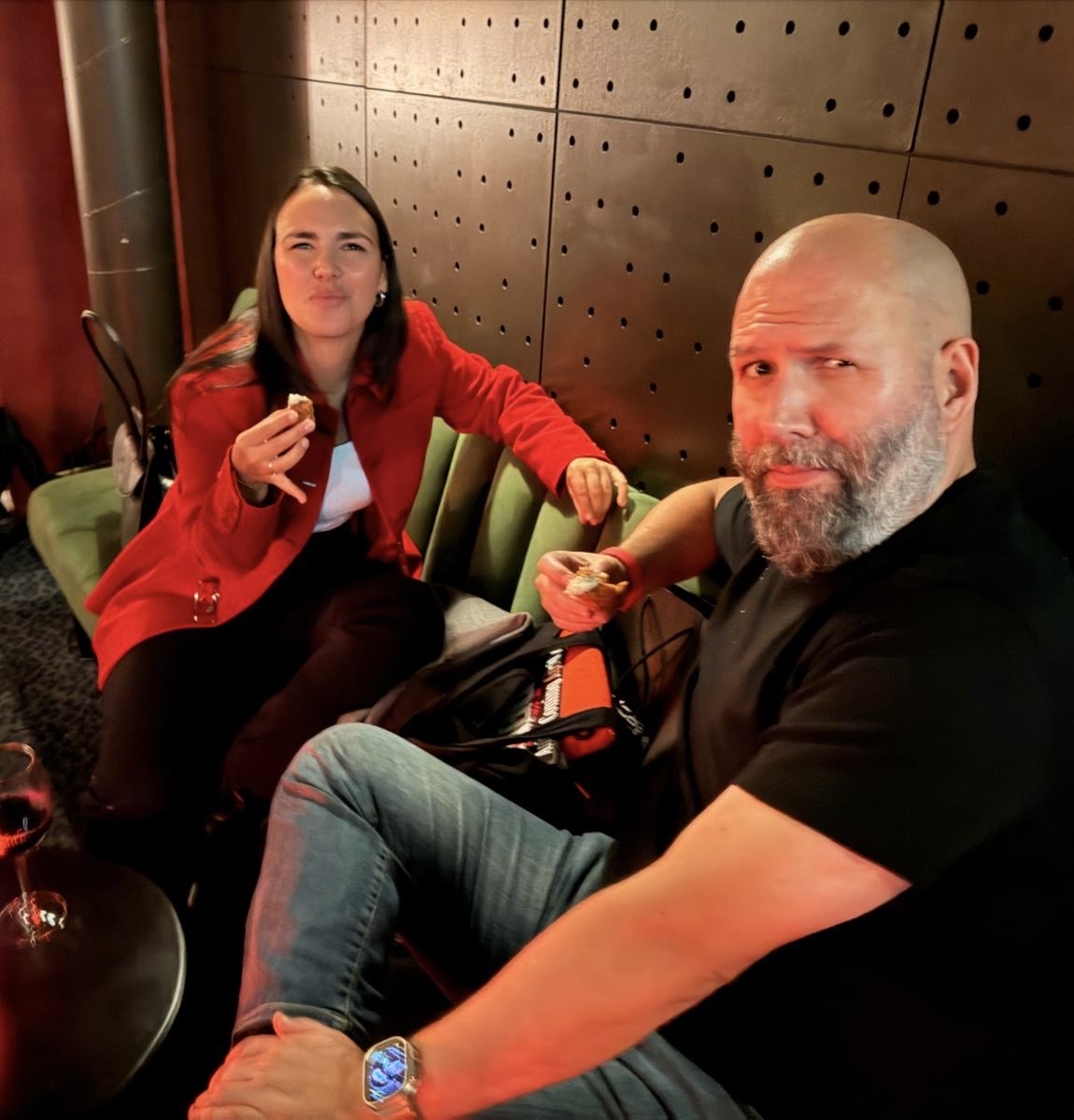 Guests relaxing at Two Floors